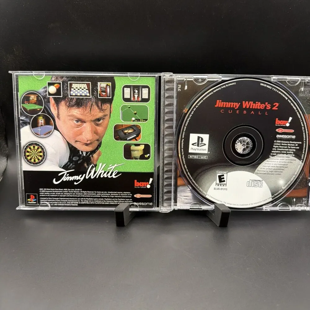 Jimmy White's 2: Cueball (PlayStation 1 PS1) CIB COMPLETE